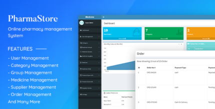 PharmaStore - Online Pharmacy Management System