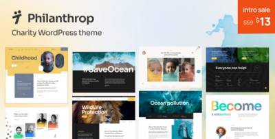 Philantrop Charity & Nonprofit WordPress Theme