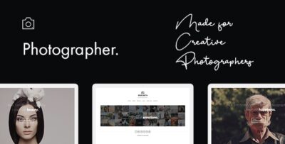 Photographer HTML Template