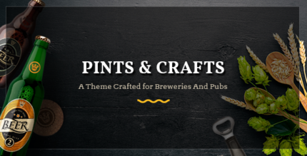 Pints&Crafts - Bar, Beer & Pub Theme