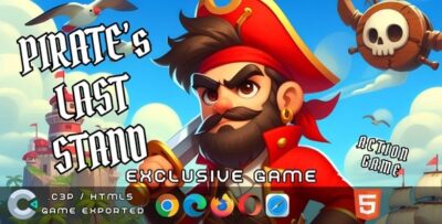 Pirate's Last Stand - Game HTLM5 - Action Game