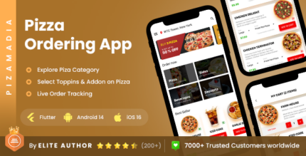 Pizza Ordering App Online Food Ordering App