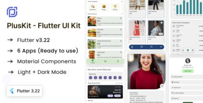 PlusKit - Flutter UI Kit