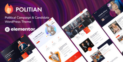 Politian - Political Campaign WordPress Theme v1.0.1