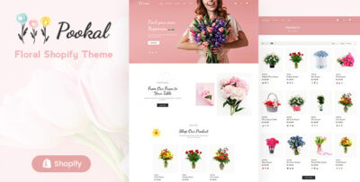 Pookal - Flower Shop & Florist Shopify Theme