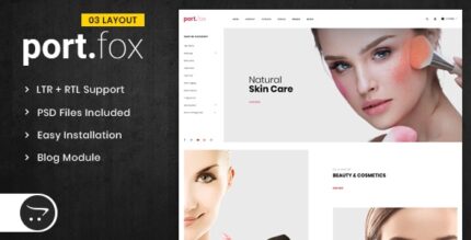 Portfox - Minimal OpenCart Responsive Theme