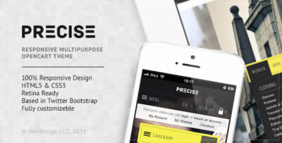 Precise - Multipurpose Responsive OpenCart Theme