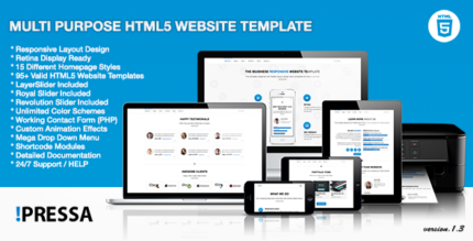 Pressa - Multi Purpose HTML Template