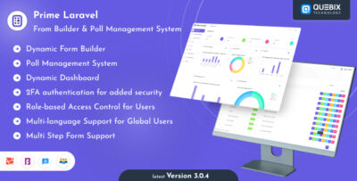 Prime Laravel - Form Builder & Poll Management System