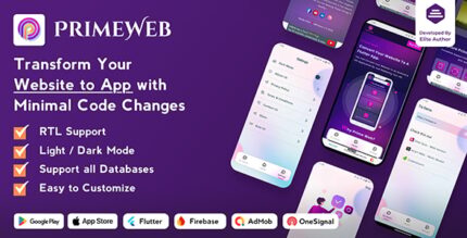 Prime Web - Convert Website to a Flutter App v2.0.1