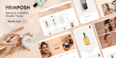 Primposh - Beauty Cosmetic Shopify Theme