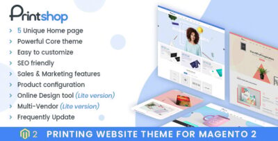 Printshop - Responsive Magento Printing Theme