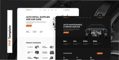 ProMotors - Cars Detailing Service PHP Template