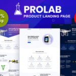 Product Landing Page - Prolab