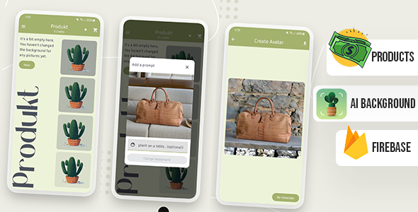 Produkt AI - Change Products background with AI Produkt AI - Change Products background with AI