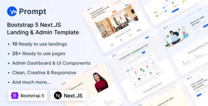 Prompt - Modern & Multipurpose Next.JS Template