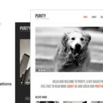 Purity Responsive, Clean, Minimal & Bold Template