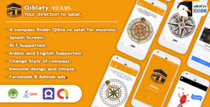 Qiblaty - Qibla compass for find direction to makkah