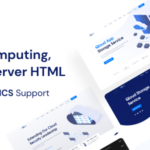 Qloud - Cloud Computing, Apps & Server Template (HTML, WHMCS, Vue, Angular)