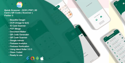 Quick Scanner - Ocr PDF Id Card QR Code Scanner Latest Flutter