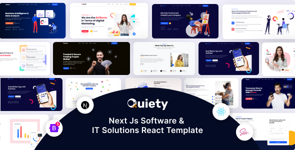 Quiety - Nextjs Software & IT Solutions Template Quiety - Nextjs Software & IT Solutions Template