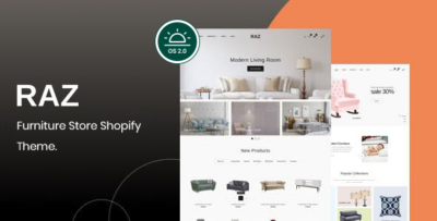 Raz – Furniture Shopify Theme