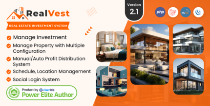 RealVest - Real Estate Investment System v2.1