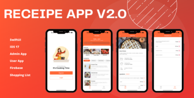 Recipe App iOS v2.0 (SwiftUI)