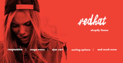 Redhat - Urban Clothing Shopify Theme