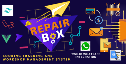 Repair box - Repair booking,tracking and workshop management system