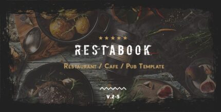 Restabook - Restaurant Cafe Pub Template