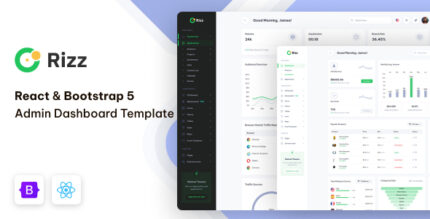 Rizz - React Admin & Dashboard Template