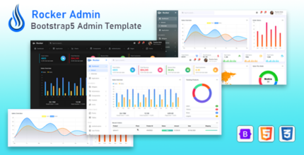 Rocker - Bootstrap 5 Admin Dashboard Template