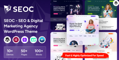 SEOC - SEO & Digital Marketing Agency WordPress Theme