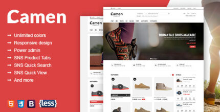 SNS Camen - Premium Responsive Magento Theme