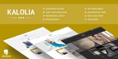 SNS Kalolia - Responsive Prestashop Theme