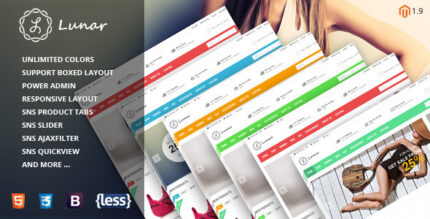 SNS Lunar - Responsive Magento Theme