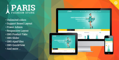 SNS Paris - Premium Responsive Magento Theme