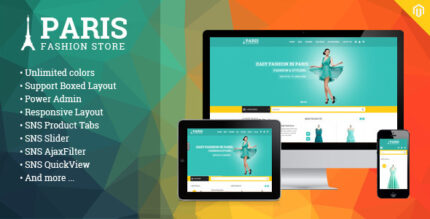 SNS Paris - Premium Responsive Magento Theme