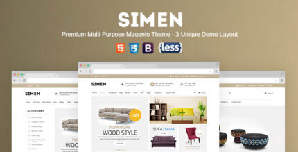 SNS Simen - Responsive Magento Theme