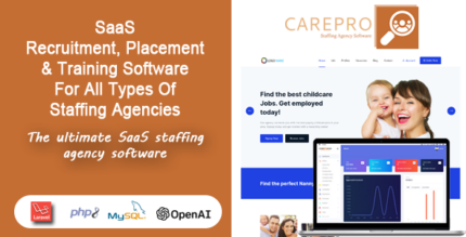 SaaS Staffing Agency Software - CarePro