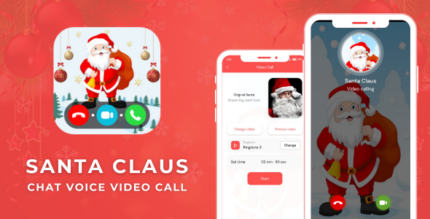 Santa Claus Voice Video Call with AdMob Ads Android