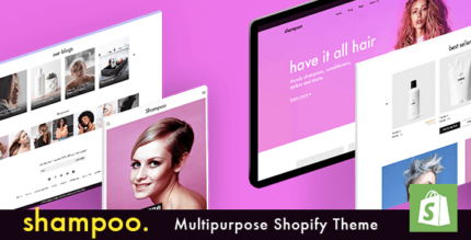 Saposo - Shampoo Beauty Shop Shopify Theme