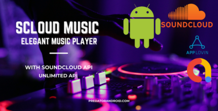 Scloud - Music Player with Sound Cloud API - Android Music Player