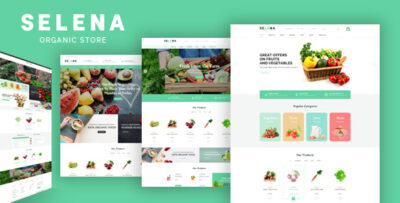 Selena - Organic Responsive Prestashop Theme