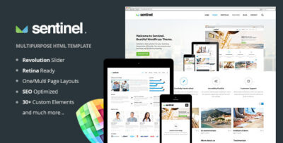 Sentinel - Responsive Multi-Purpose Template