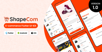 ShapeCom - Flutter eCommerce UI Kit