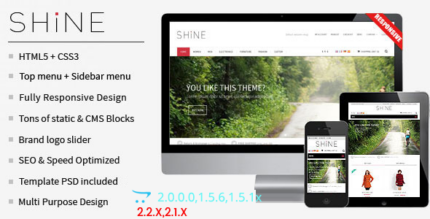 Shine - Responsive Multipurpose OpenCart Theme