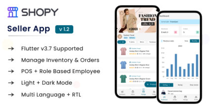 Shopy - Seller Flutter App