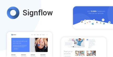 Signflow - Tech And Startup Template